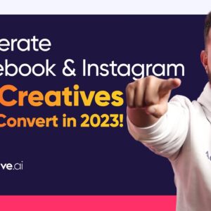 Generate Facebook & Instagram Ad Creatives That Convert in 2023! (Step-by-step Tutorial)