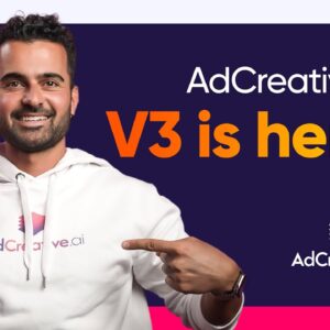 AdCreative.ai v3 is here! Generate Ad Creatives, Social Media Post Creatives and Texts using AI