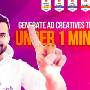 Generate Ad Creatives That Sell in Under 1 Minute! ⚡️ The Best Ad Creative Tool in the Market