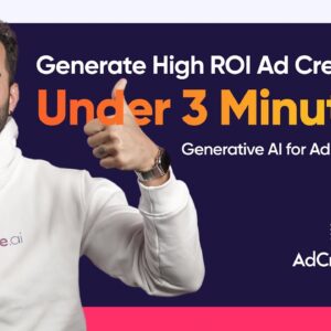 Generate High ROI Ad Creatives Under 3 Minutes! ⚡️ Generative AI for Ad Creatives